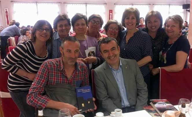Lectoras de Alpera con Lorenzo Silva en Higueruela