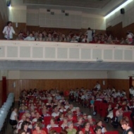 Tarazona (2010). Afluencia de público al Teatro Cine Sanchiz.