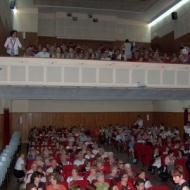Tarazona (2010). Afluencia de público al Teatro Cine Sanchiz.