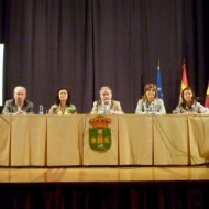 Tarazona (2010) Clara Sánchez con personalidades asistentes.