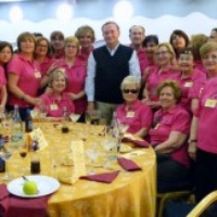 Colaboradoras de los Clubes de Casas Ibáñez con Gonzalo Giner