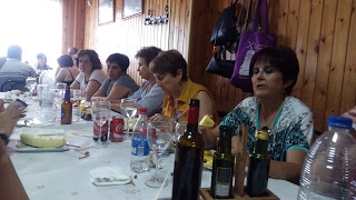 XV Encuentro Clubes Balazote 2017 Almansa EN EL RESTUARANTE